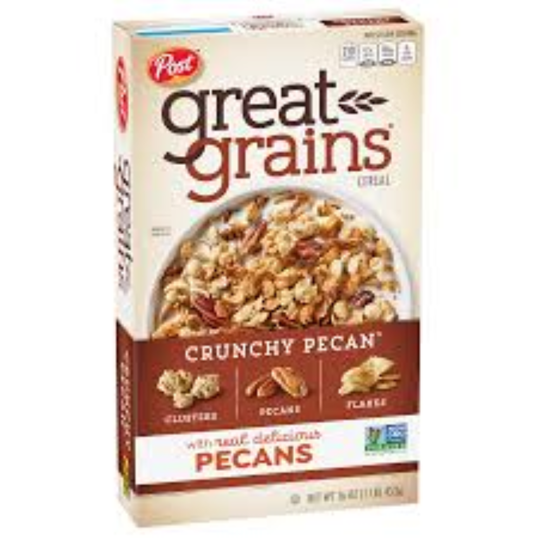 POST GREAT GRAIN CRUNCH PECAN 453G